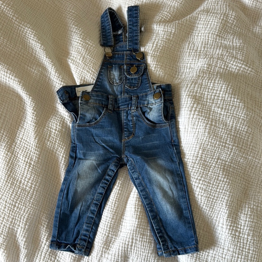 Blue Denim Kids Overalls